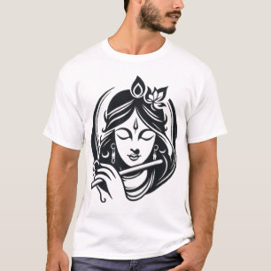 T-shirt Lord Krishna Face v1