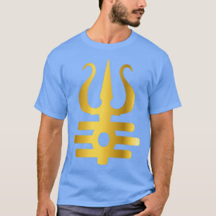 T-shirt Lord shiva or trishul designer oeuvre