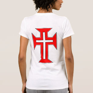 T-shirt L'Ordre Militaire du Christ Croix sur le dos