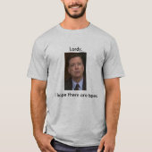 T-shirt Lordy James Comey (Devant)