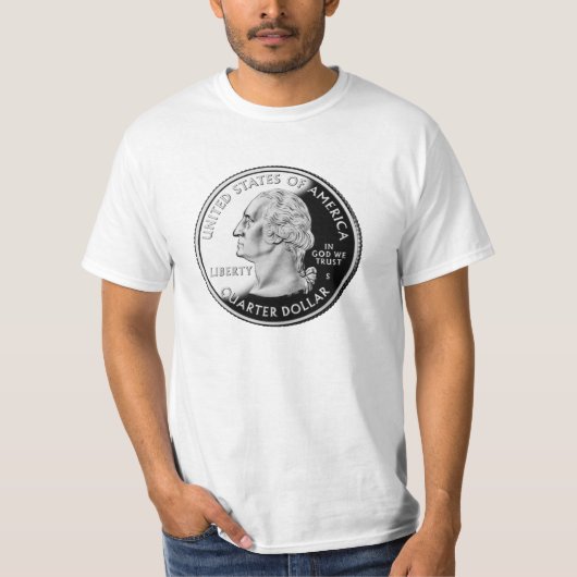 T-shirt l'Orégon "état divise" le "lac de cratère " (Devant)