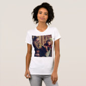T-shirt Lorelai et Rory assis dans la chambre (Devant entier)