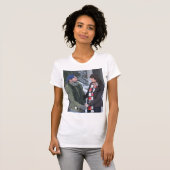T-shirt Lorelai & Luke Holding Hands in the Snow (Devant entier)