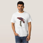 T-shirt Lori à queue brune, Trichoglossus borneus (Devant entier)