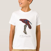 T-shirt Lori à queue brune, Trichoglossus borneus (Devant)