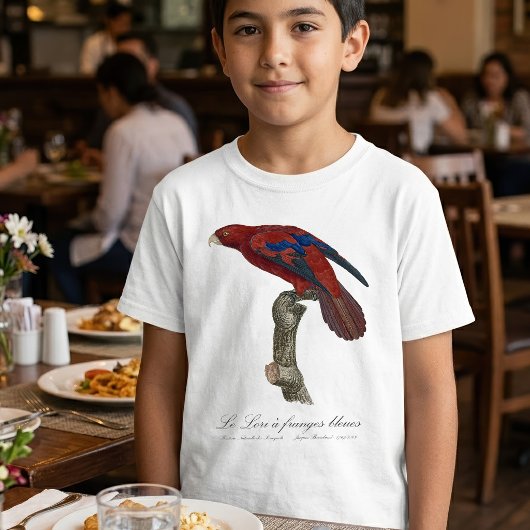 T-shirt Lori à queue brune, Trichoglossus borneus