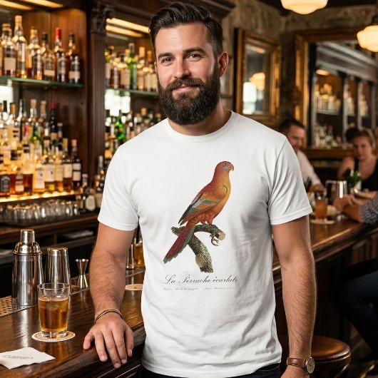 T-shirt Lori de Bornéo, Trichoglossus borneus