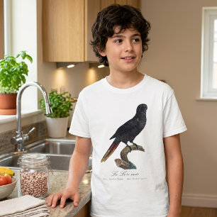 T-shirt Lori noir ou Lori à bec rouge, Chalcopsitta atra