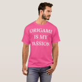 T-shirt L'Origami Est Ma Passion (Devant entier)