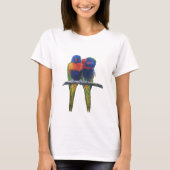 T-shirt Lorikeets d'arc-en-ciel (Devant)