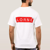 T-shirt Lorne 2 (Dos)