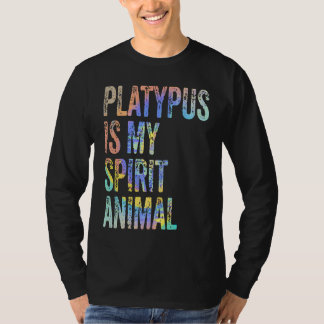 T-shirt L'ornithorynque est mon animal spirituel Ornithory