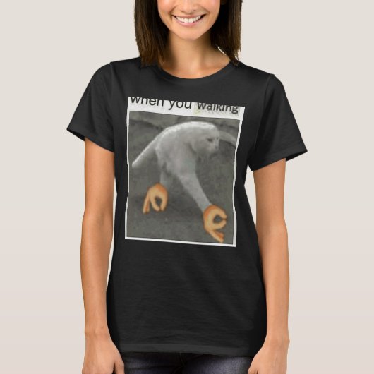 T-shirt Lorsque vous marchez (Devant)