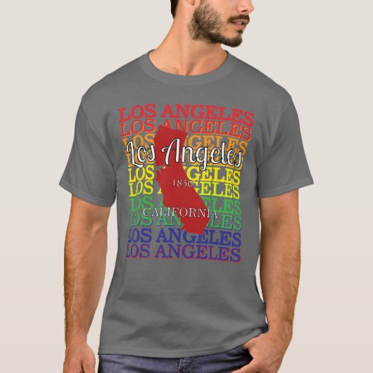 T-shirt Los Angeles (Devant)