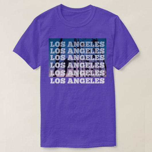 T-shirt Los Angeles2 (Design devant)