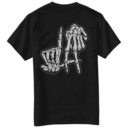 T-shirt Los Angeles Back-Hit