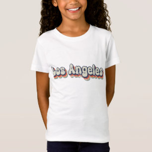 T-Shirt Los Angeles California Chrome City Classic Art