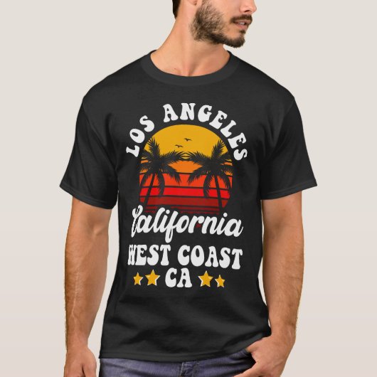 T-shirt Los Angeles Californie (Devant)