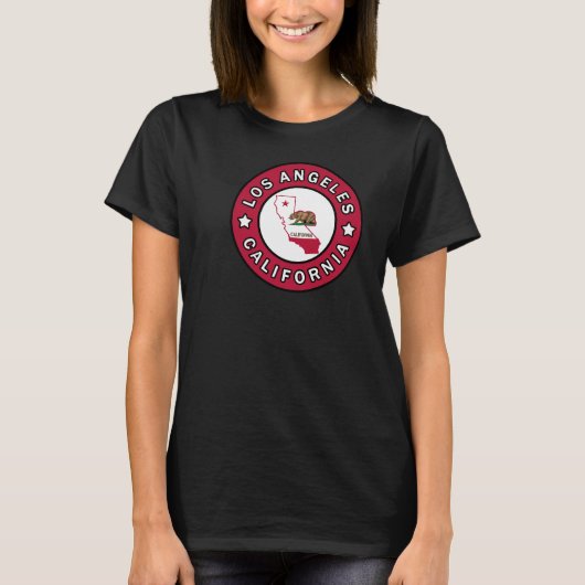 T-shirt Los Angeles Californie (Devant)