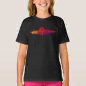 T-shirt Los Angeles City Skyline couleur (Devant)
