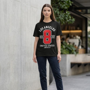 T-shirt Los Angeles États-Unis Athlétique