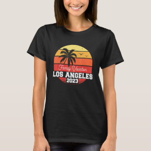 T-shirt Los Angeles Family Vacation 2023 Matching Holiday