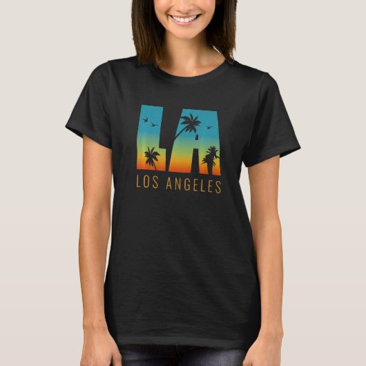 T-shirt Los Angeles LA California     1 (Devant)