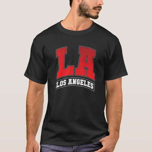 T-shirt Los Angeles LA California  2 (Devant)