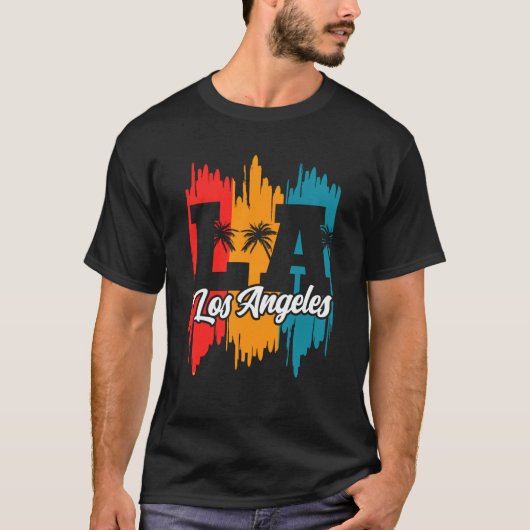 T-shirt Los Angeles LA California  23 (Devant)