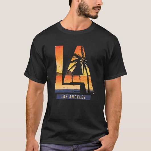 T-shirt Los Angeles LA California Cadeau Premium_3 (Devant)