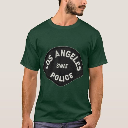 T-shirt Los Angeles Police Department Special Weapons And  (Devant)