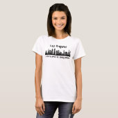 T-shirt Los Angeles : un endroit ensoleillé pour les (Devant entier)