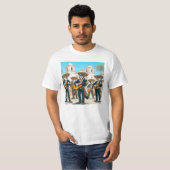 T-shirt Los Coyotes Mariachi (Devant entier)