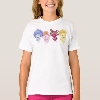 T-shirt Los Lunnis – Fan art en acuarela