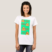 T-shirt Los mèmes del pollito (Devant entier)