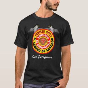 T-shirt Los Peregrinos del Camino De Santiago 2021