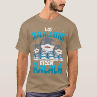 T-shirt Los Tralaleritos Dicen Tralala Italian Brainrot Fu