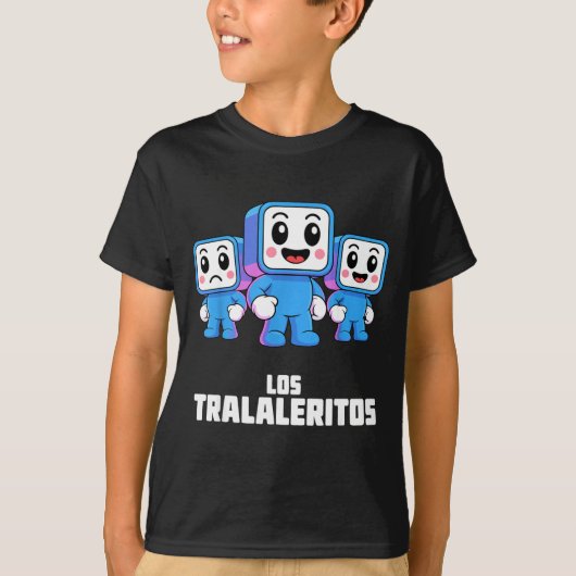 T-shirt Los Tralaleritos - Funny Italian Brainrot Cringe K (Devant)