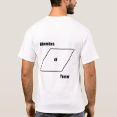 T-shirt Losange de la terreur (Dos)