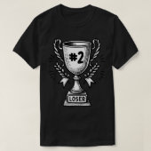 T-shirt Loser Funny Trophée Design (Design devant)
