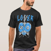 T-shirt Loser Heart Dripping Mid Game Winner 1s Matching (Devant)