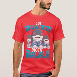 T-shirt Losralaleritos Dicenralala Italian Brainrot Funny 
