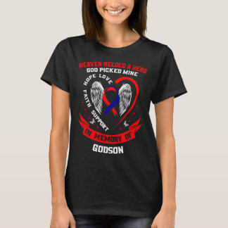 T-shirt Loss In Memory Of Godson Chd Awareness Month Graph