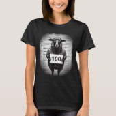 T-shirt Lost Sheep And Found Wanted Mugshot Christian Men (Devant)