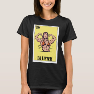 T-shirt Loterie de Fitness espagnole Bingo mexicain La Lif