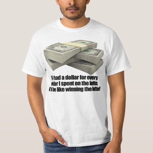 T-shirt Loterie de loto (Devant)