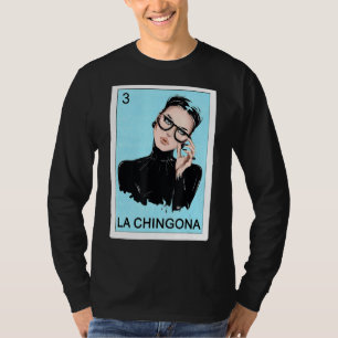 T-shirt Loterie pour femmes Loterie mexicaine Bingo La Chi