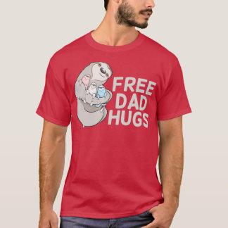 T-shirt Lothfree Dad Hugs Trans Pride