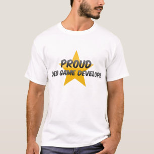 T-shirt Lotisseur fier de jeu vidéo