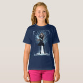 T-shirt L'Otter Patronus d'Anime Hermione Granger (Devant entier)